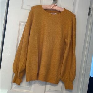 Joe Fresh women’s mustard sweater size L